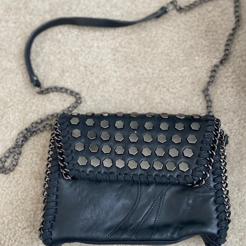 Black crossbody bag
